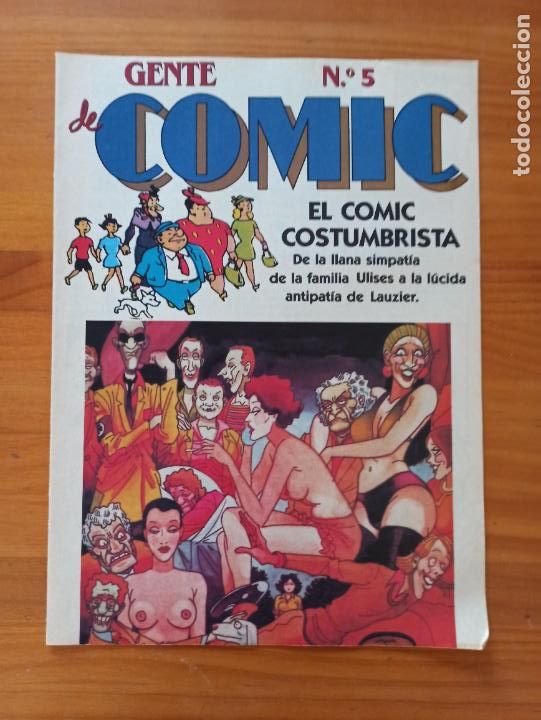 C&oacute;mics: GENTE DE COMIC N&ordm; 5 - EL COMIC COSTUMBRISTA (CI) - Foto 1