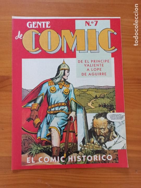 C&oacute;mics: GENTE DE COMIC N&ordm; 7 - EL COMIC HISTORICO (CI) - Foto 1