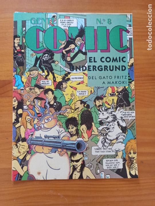 C&oacute;mics: GENTE DE COMIC N&ordm; 8 - EL COMIC UNDERGROUND (CI) - Foto 1