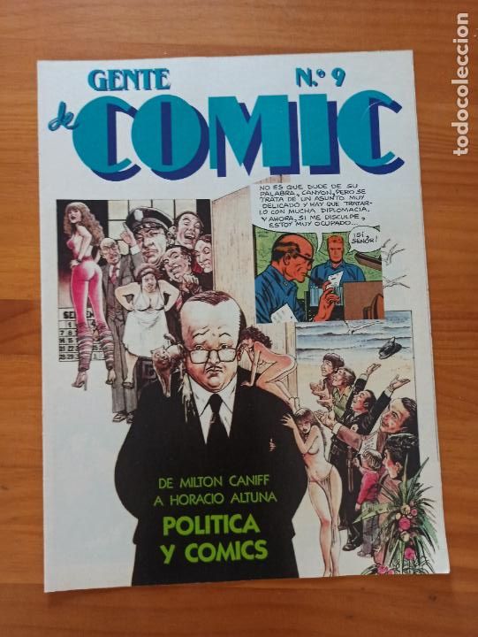 C&oacute;mics: GENTE DE COMIC N&ordm; 9 - POLITICA Y COMICS (CI) - Foto 1