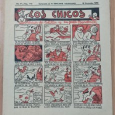 Cómics: LOS CHICOS Nº 310 - 16 NOVIEMBRE 1935 - SUPLEMENTO DEL MERCANTIL VALENCIANO