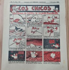 Cómics: LOS CHICOS Nº 308 - 2 NOVIEMBRE 1935 - SUPLEMENTO DEL MERCANTIL VALENCIANO