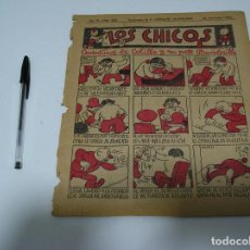 Cómics: SUPLEMENTO MERCANTIL VALENCIANO LOS CHICOS 209 (28 - 11 -1933) ARTICULO FALLAS COMISION INFANTIL