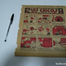 Cómics: SUPLEMENTO MERCANTIL VALENCIANO LOS CHICOS 211 (9 - 12 -1933) ARTICULO FALLAS COMISION INFANTIL
