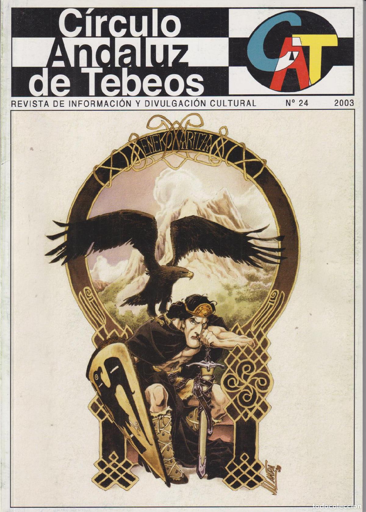 C&oacute;mics: C&iacute;rculo Andaluz de Tebeos n&ordm; 24. A&ntilde;o 2003. (108 p&aacute;ginas) - Foto 1