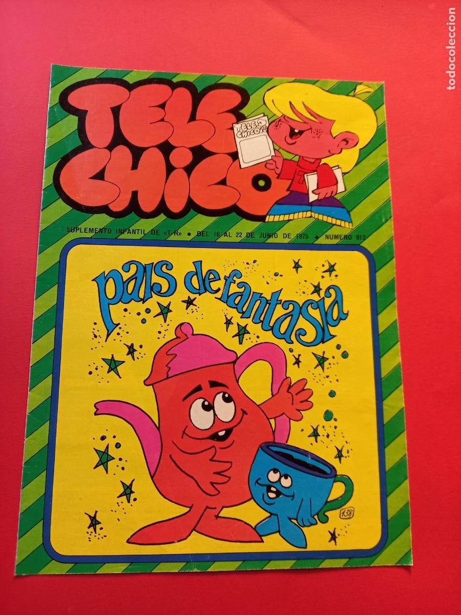 C&oacute;mics: TELECHICOS N&ordm; 912 -BUEN ESTADO-A&Ntilde;O 1975- REF C1 - Foto 1