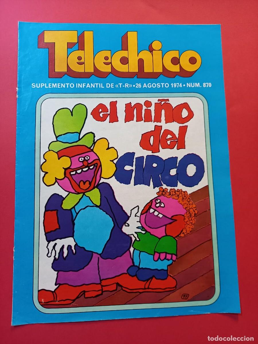 C&oacute;mics: TELECHICOS N&ordm; 870 -BUEN ESTADO-A&Ntilde;O 1974- REF C1 - Foto 1