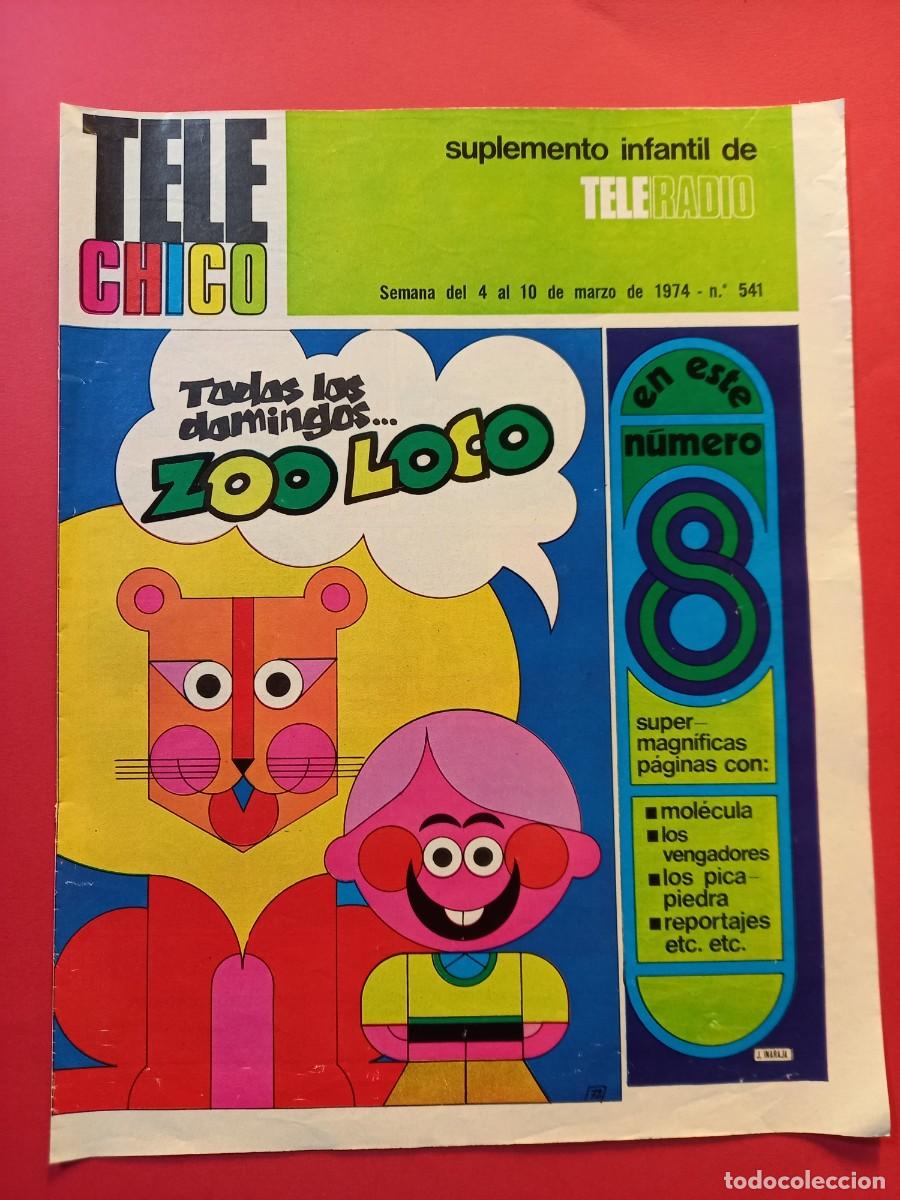 C&oacute;mics: TELECHICOS N&ordm; 541 -BUEN ESTADO-A&Ntilde;O 1974- REF C1 - Foto 1