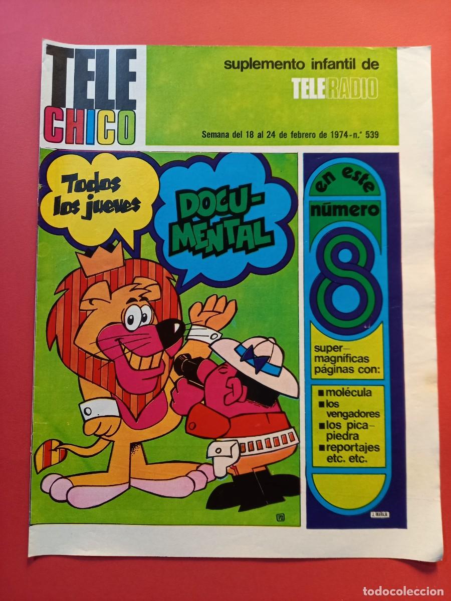 C&oacute;mics: TELECHICOS N&ordm; 539 -BUEN ESTADO-A&Ntilde;O 1974- REF C1 - Foto 1