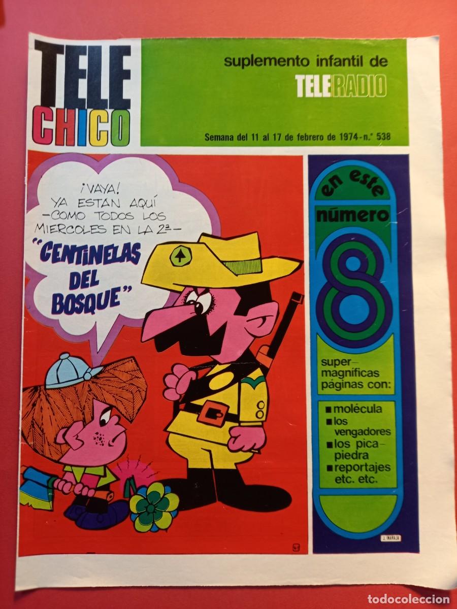 C&oacute;mics: TELECHICOS N&ordm; 538 -BUEN ESTADO-A&Ntilde;O 1974- REF C1 - Foto 1