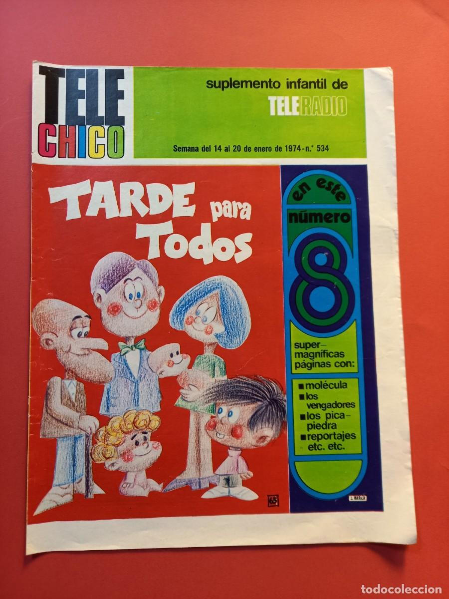 C&oacute;mics: TELECHICOS N&ordm; 534 -BUEN ESTADO-A&Ntilde;O 1974- REF C1 - Foto 1