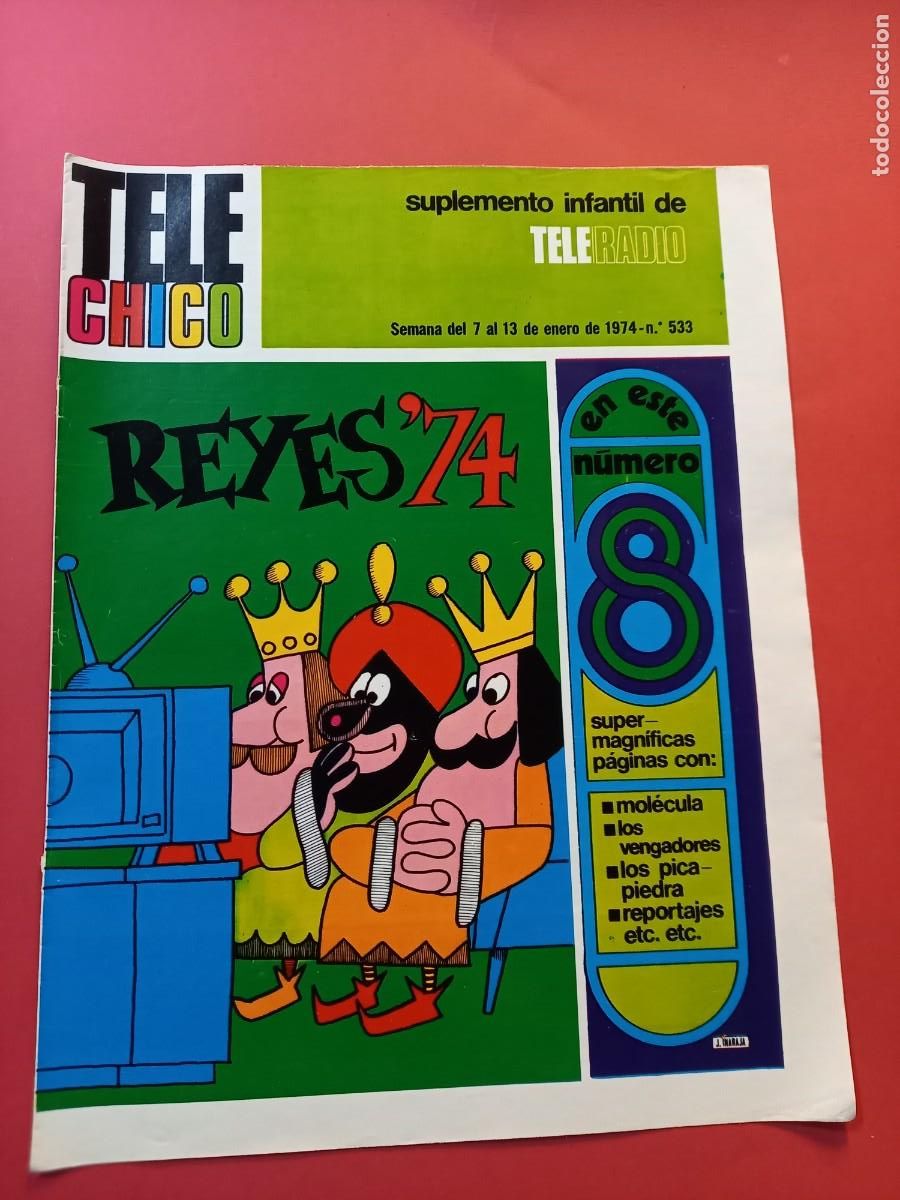 C&oacute;mics: TELECHICOS N&ordm; 533 -BUEN ESTADO-A&Ntilde;O 1974- REF C1 - Foto 1