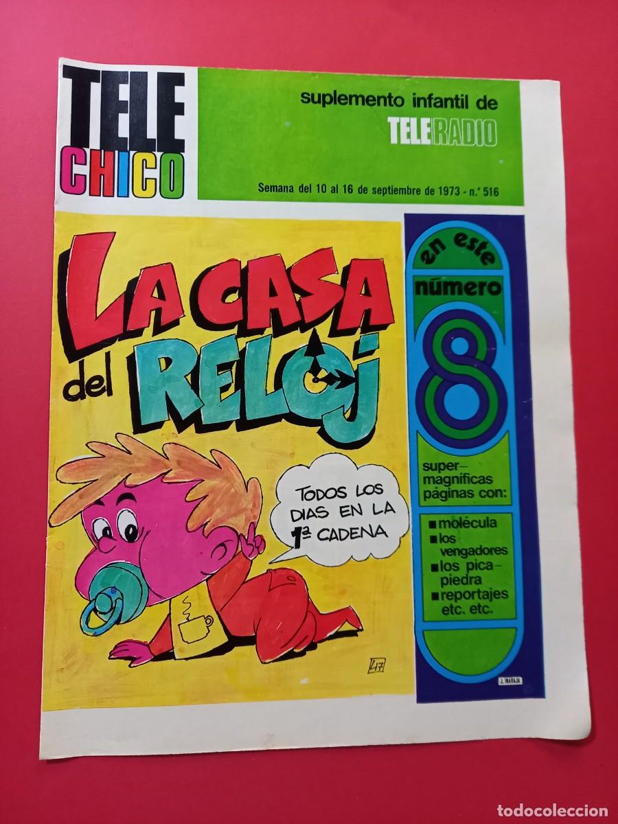 C&oacute;mics: TELECHICOS N&ordm; 516 -BUEN ESTADO-A&Ntilde;O 1973- REF C1 - Foto 1