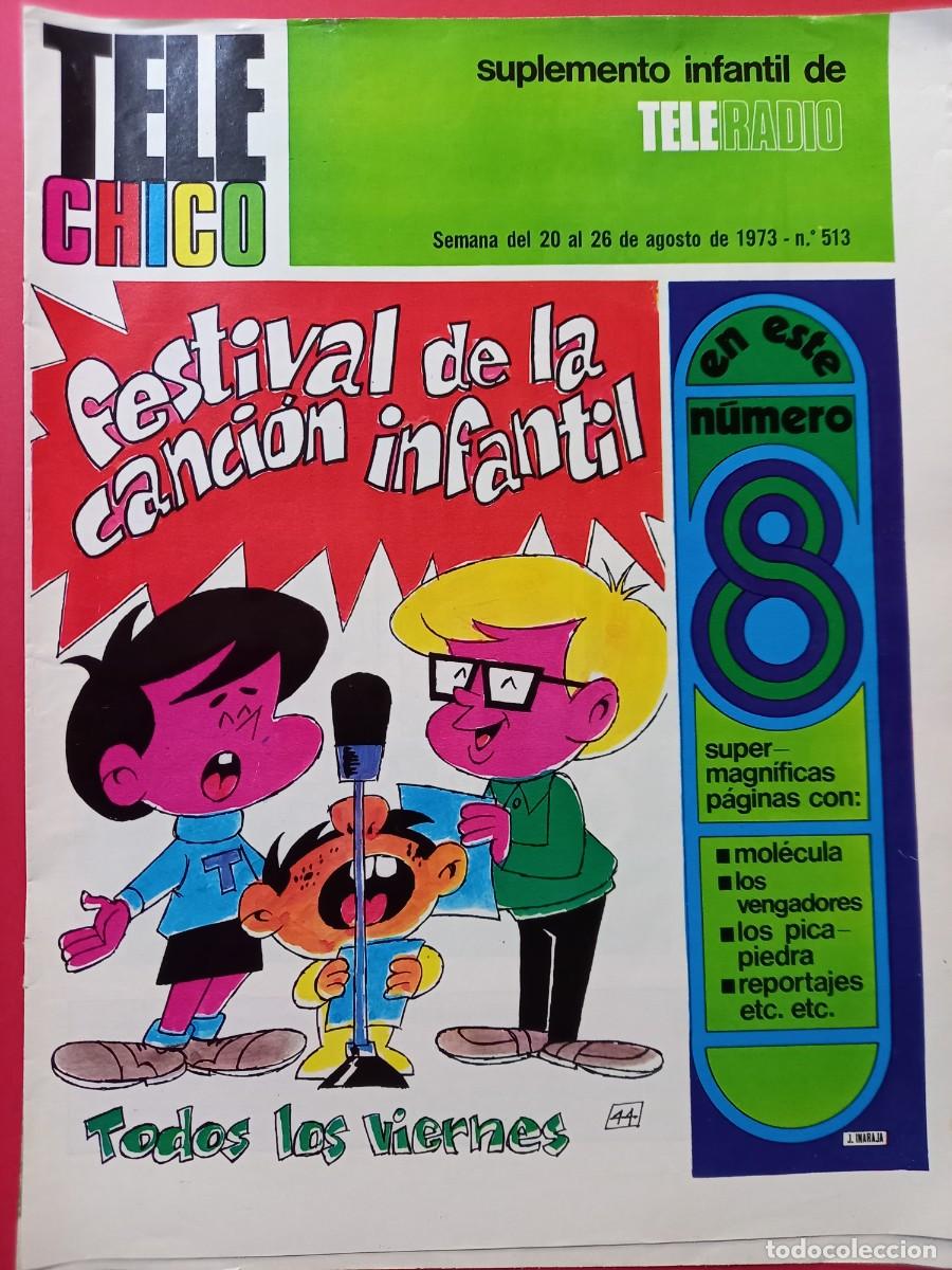 C&oacute;mics: TELECHICOS N&ordm; 513 -BUEN ESTADO-A&Ntilde;O 1973- REF C1 - Foto 1