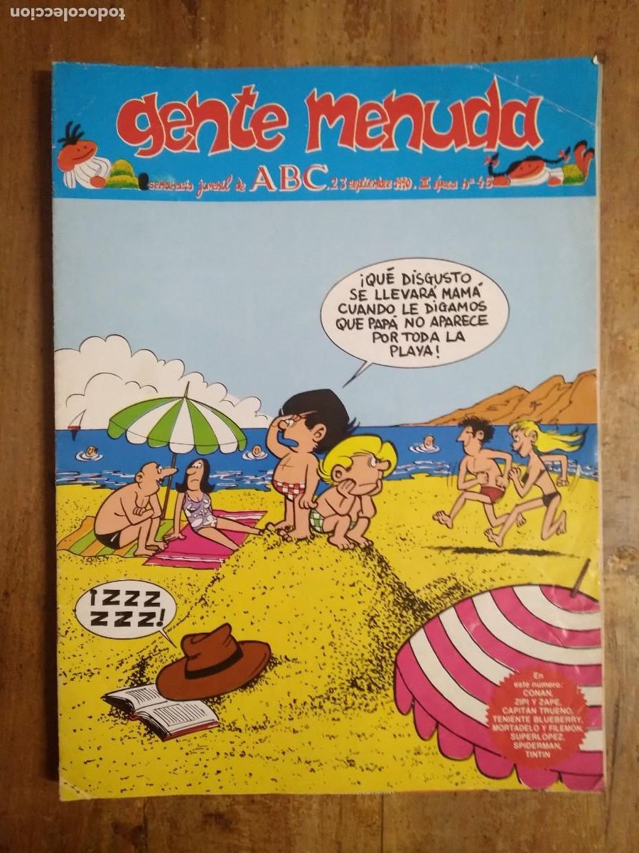 C&oacute;mics: Lote 9 Ejemplares Gente Menuda Ns&deg; en descripci&oacute;n - Foto 2