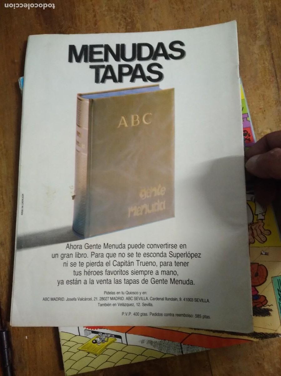 C&oacute;mics: Lote 9 Ejemplares Gente Menuda Ns&deg; en descripci&oacute;n - Foto 3