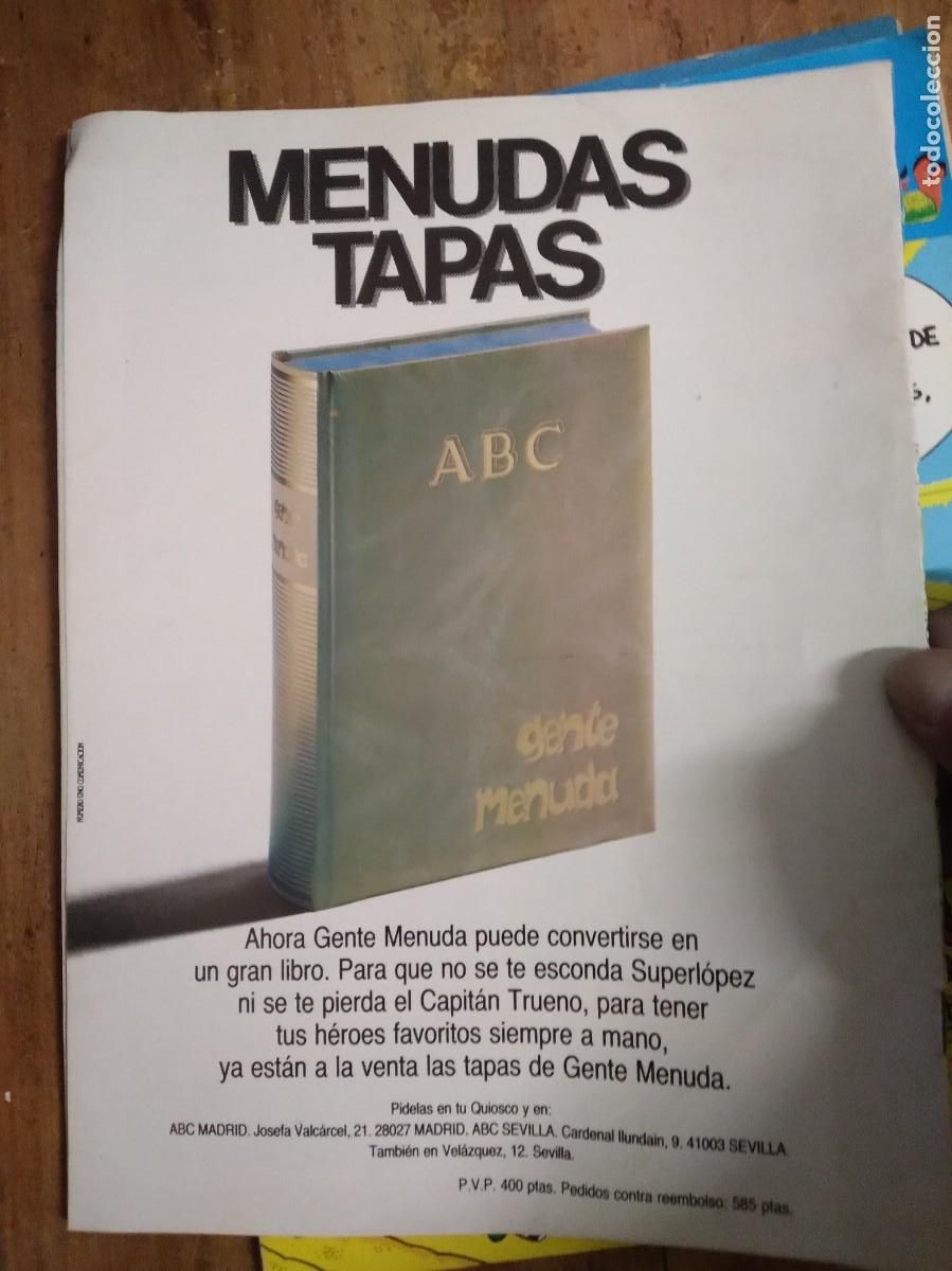 C&oacute;mics: Lote 9 Ejemplares Gente Menuda Ns&deg; en descripci&oacute;n - Foto 10