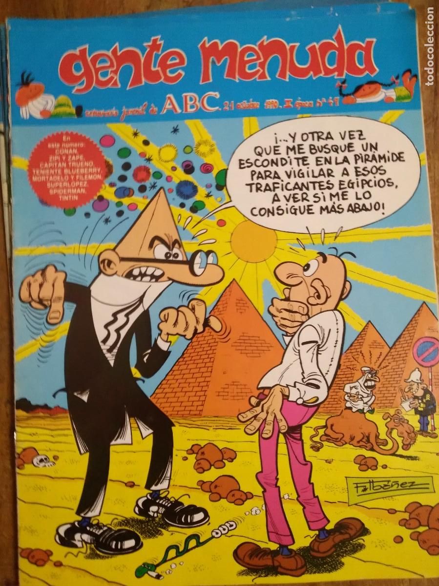 C&oacute;mics: Lote 9 Ejemplares Gente Menuda Ns&deg; en descripci&oacute;n - Foto 13