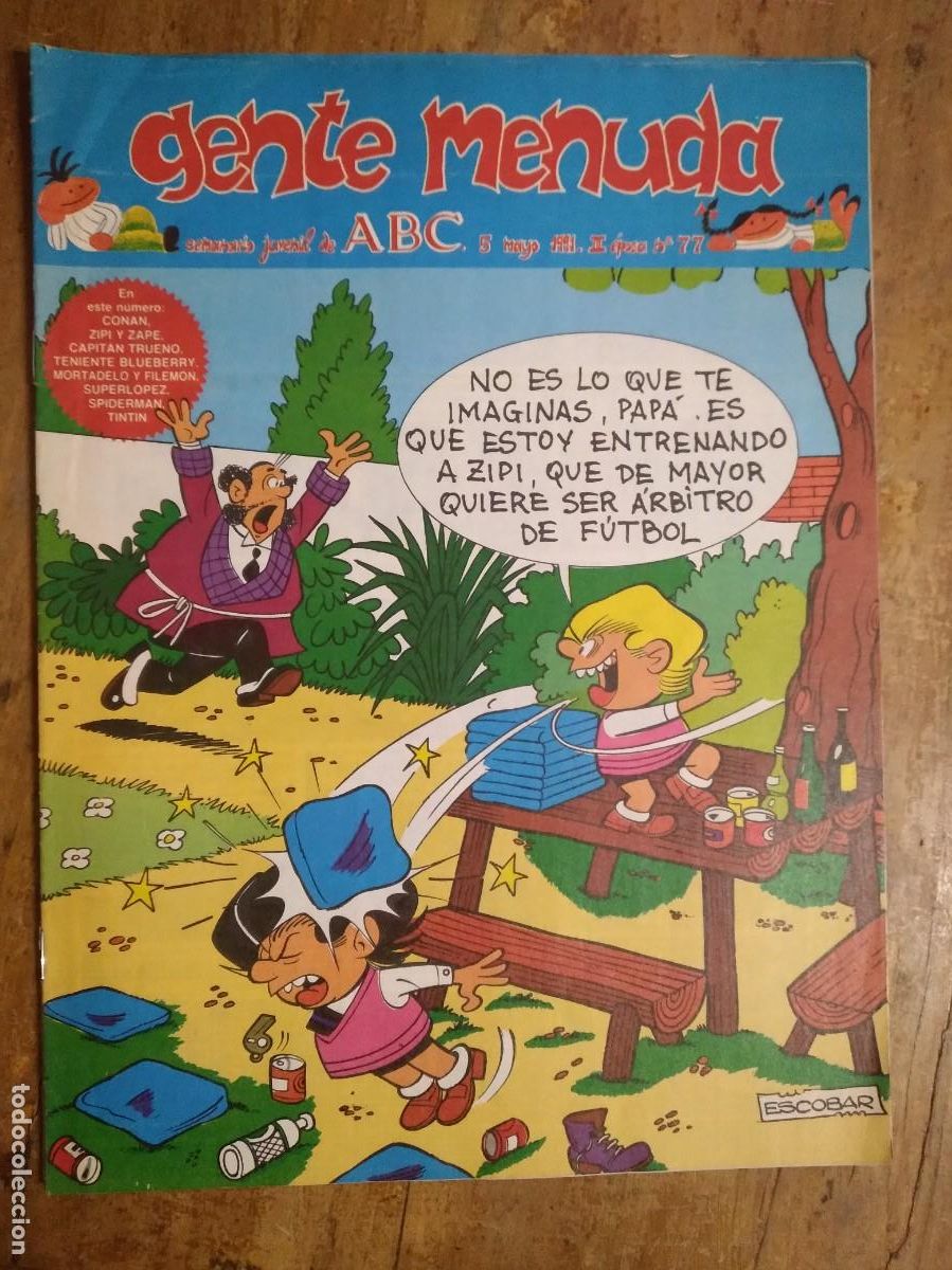 C&oacute;mics: Lote 9 Ejemplares Gente Menuda Ns&deg; en descripci&oacute;n - Foto 17
