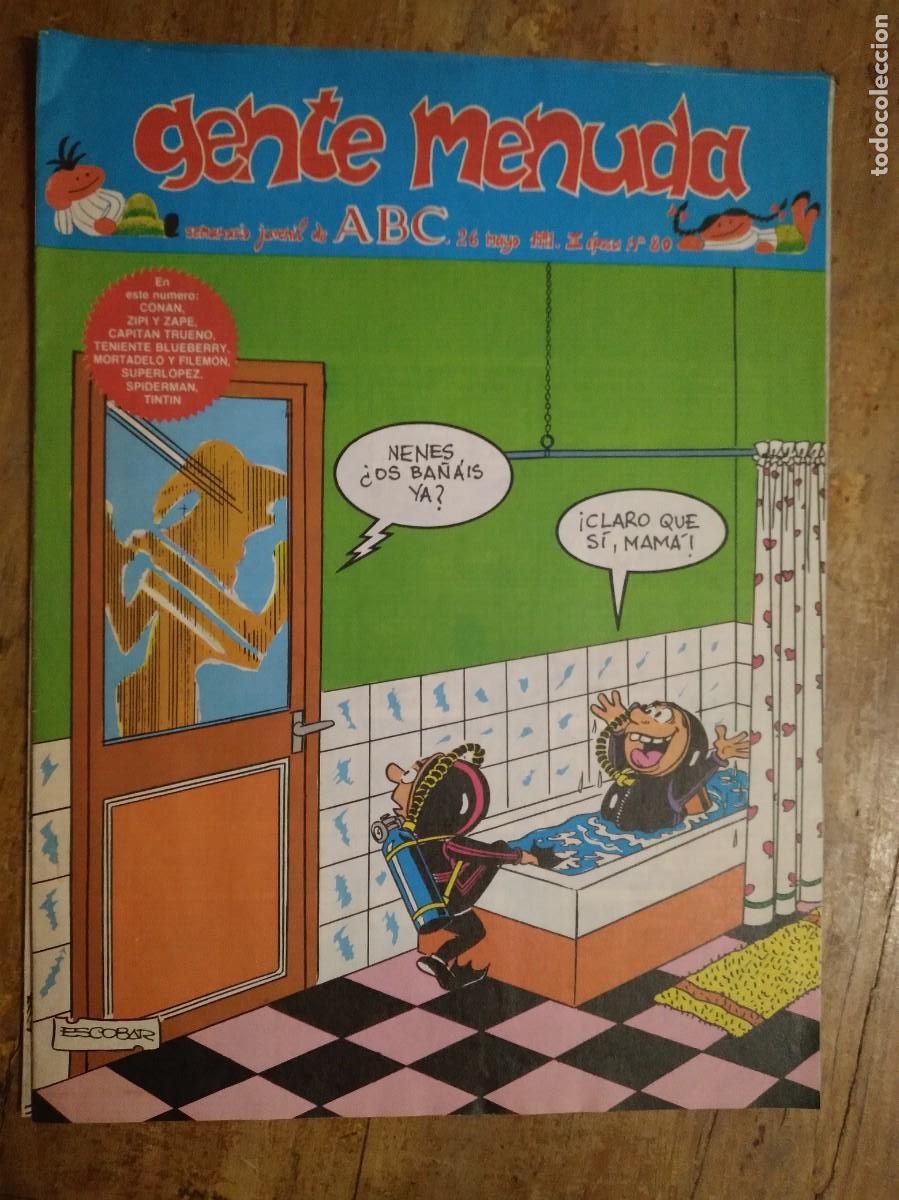 C&oacute;mics: Lote 9 Ejemplares Gente Menuda Ns&deg; en descripci&oacute;n - Foto 19