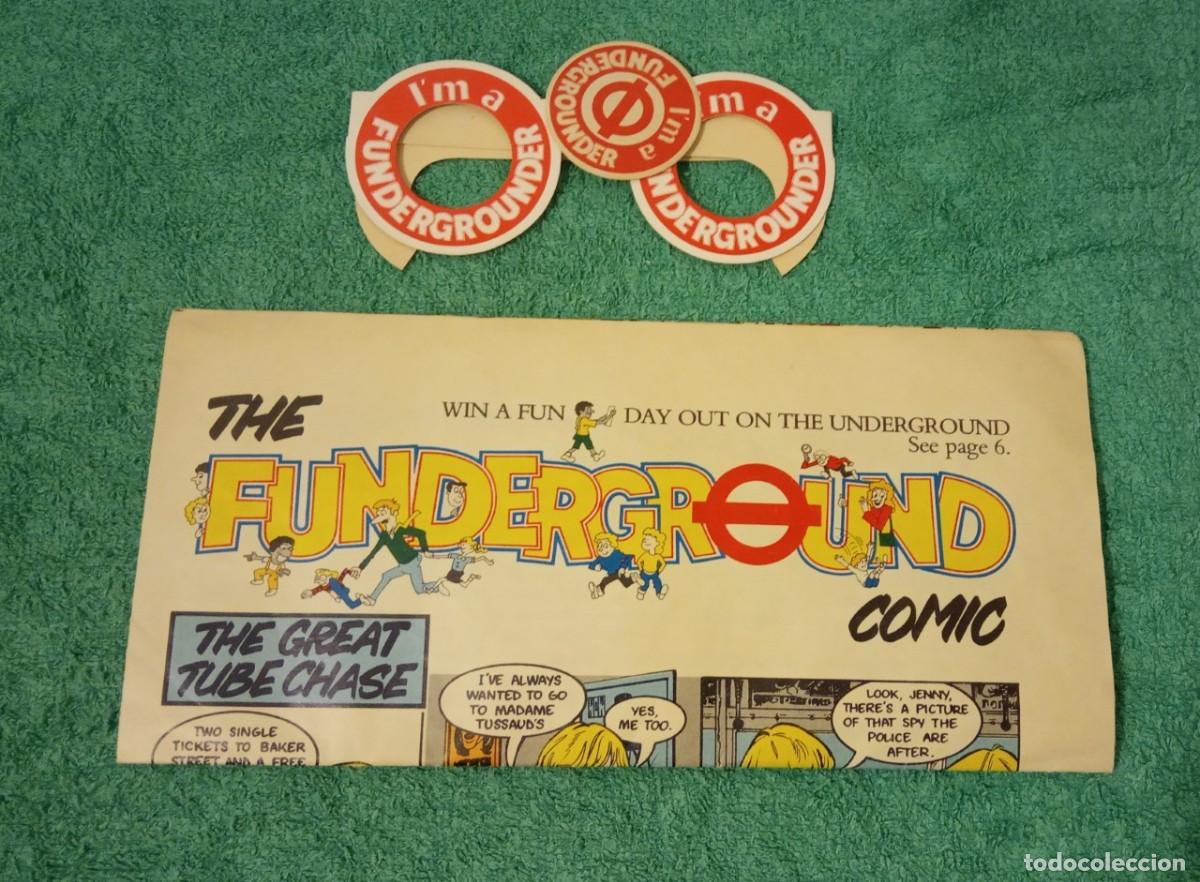 C&oacute;mics: -THE FUNDERGROUND COMIC + GAFAS + PEGATINA . - Foto 10