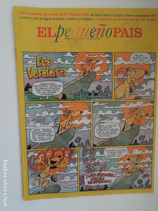 C&oacute;mics: EL PEQUE&Ntilde;O PAIS N&ordm; 801- 06-04-1987 - Foto 1