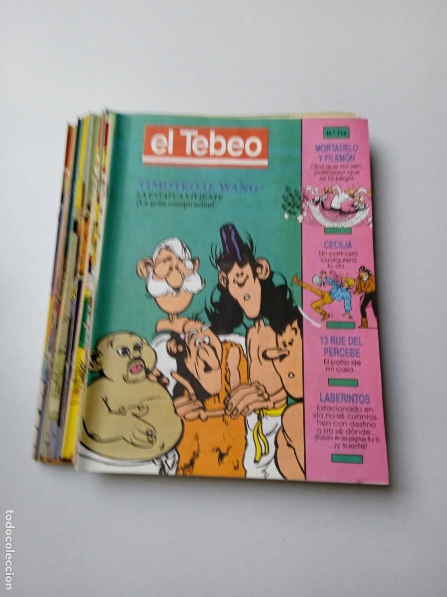 C&oacute;mics: EL TEBEO Suplemento de El Peri&oacute;dico 33 n&uacute;meros - Foto 1