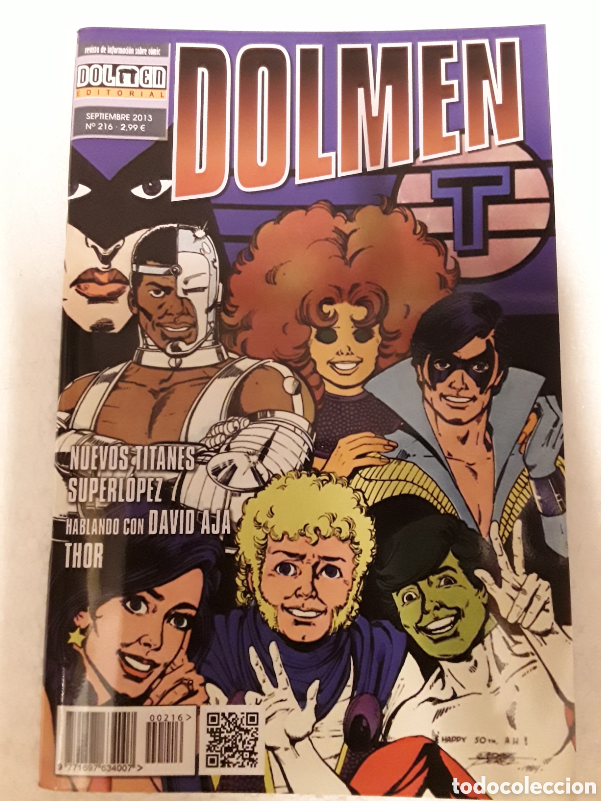 C&oacute;mics: Revista Dolmen 216 - Foto 1