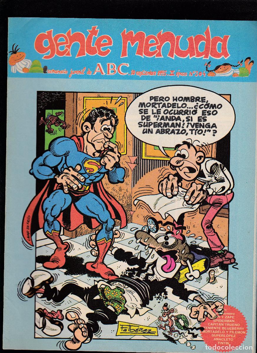 C&oacute;mics: GENTE MENUDA - N&ordm; 304 - Semanario Juvenil de ABC - 1995 - Foto 1