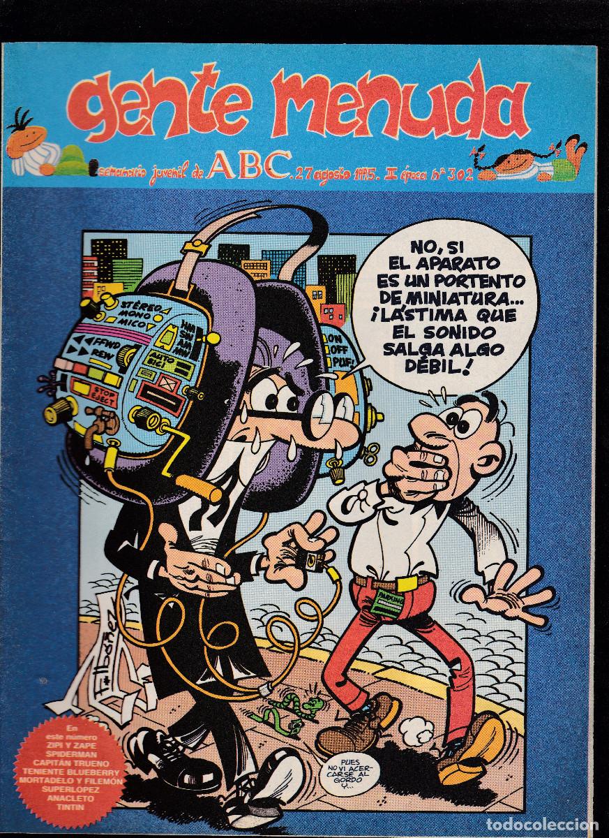 C&oacute;mics: GENTE MENUDA - N&ordm; 302 - Semanario Juvenil de ABC - 1995 - Foto 1