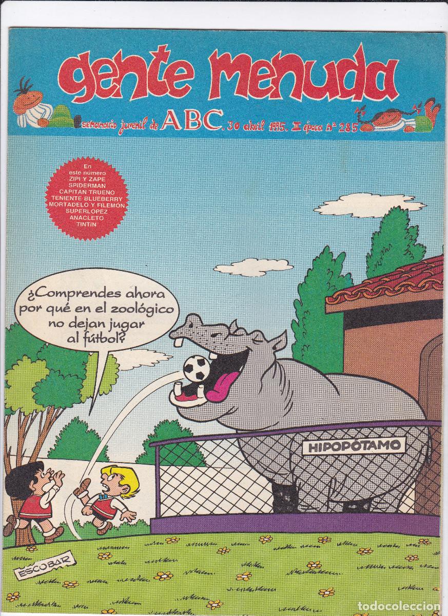 C&oacute;mics: GENTE MENUDA - N&ordm; 285 - Semanario Juvenil de ABC - 1995 - Foto 1
