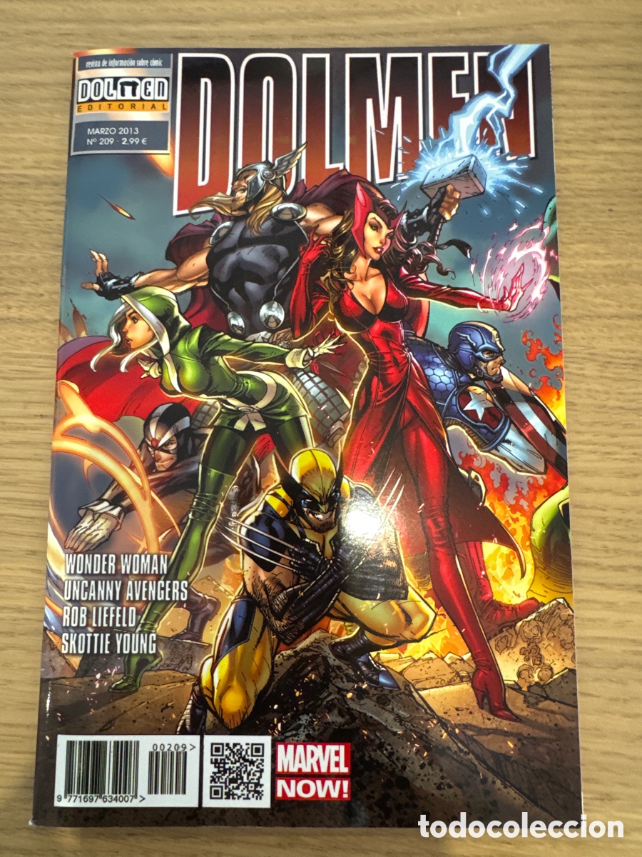 C&oacute;mics: Revista Dolmen 209 (Marzo 2013) - Foto 1