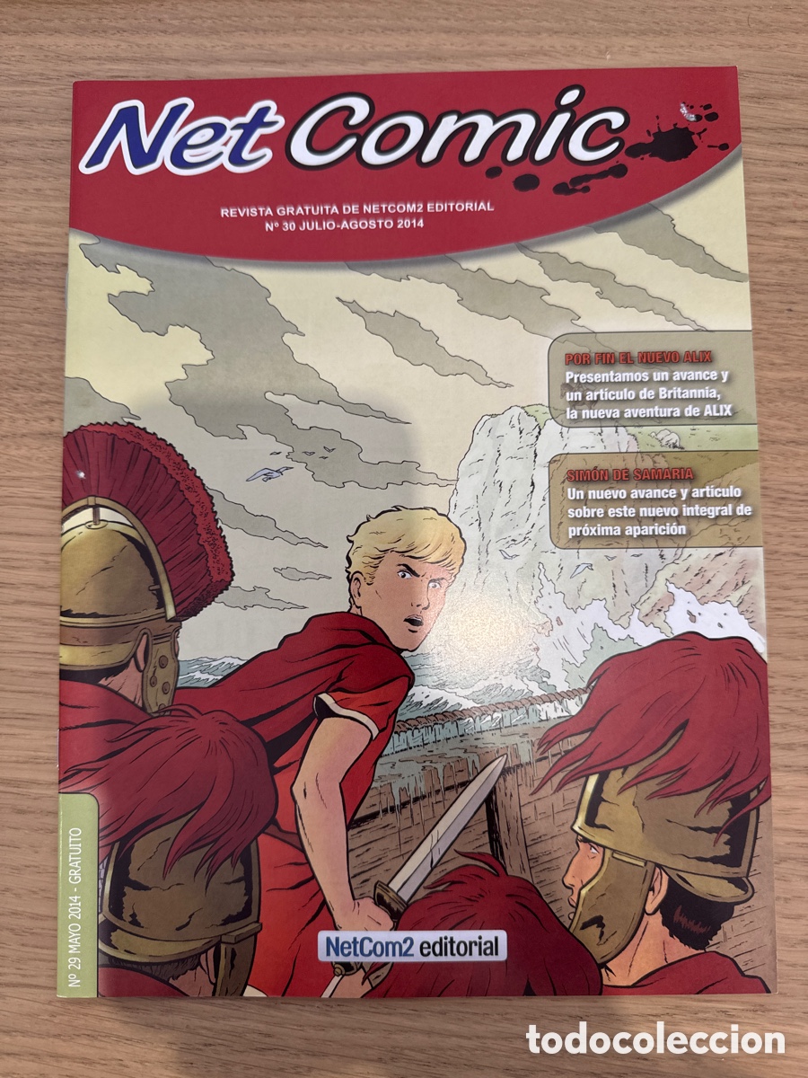 C&oacute;mics: Net Comic N&deg; 30 Julio-Agosto 2014 - Revista de NetCom2 Editorial - Foto 1