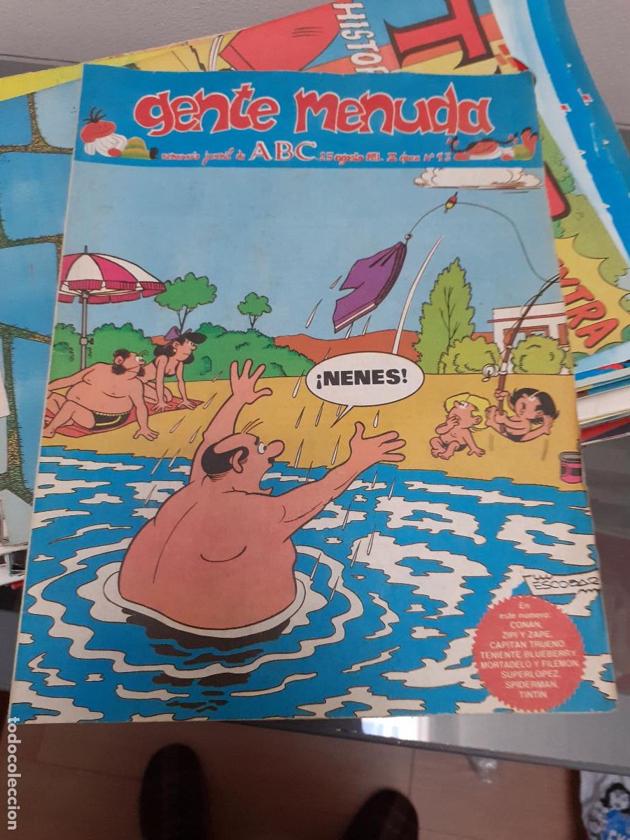 C&oacute;mics: GENTE MENUDA - N&ordm; 93 - Semanario Juvenil de ABC - 1991 - Foto 1