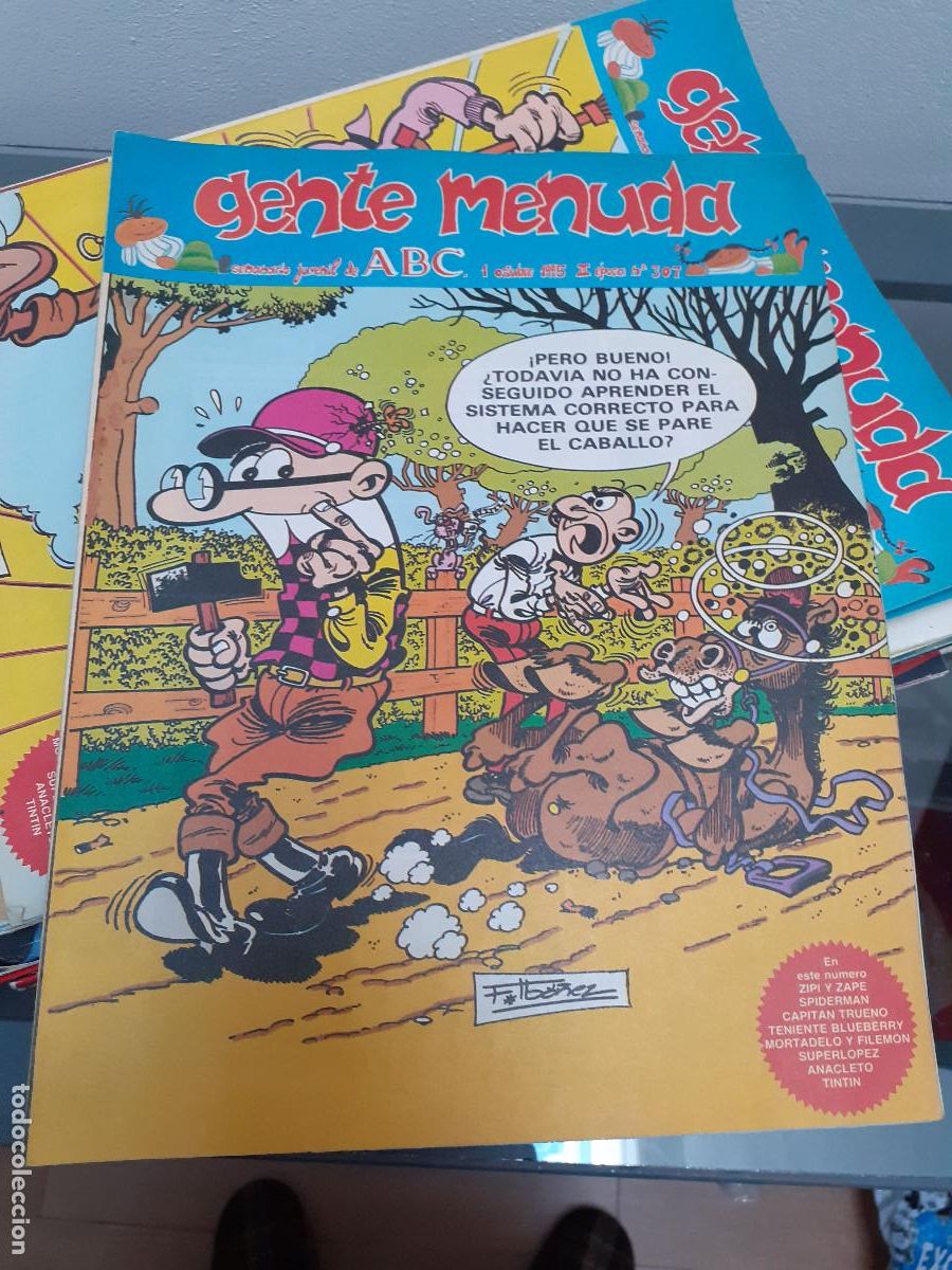 C&oacute;mics: GENTE MENUDA - N&ordm; 307 - Semanario Juvenil de ABC - 1995 - Foto 1