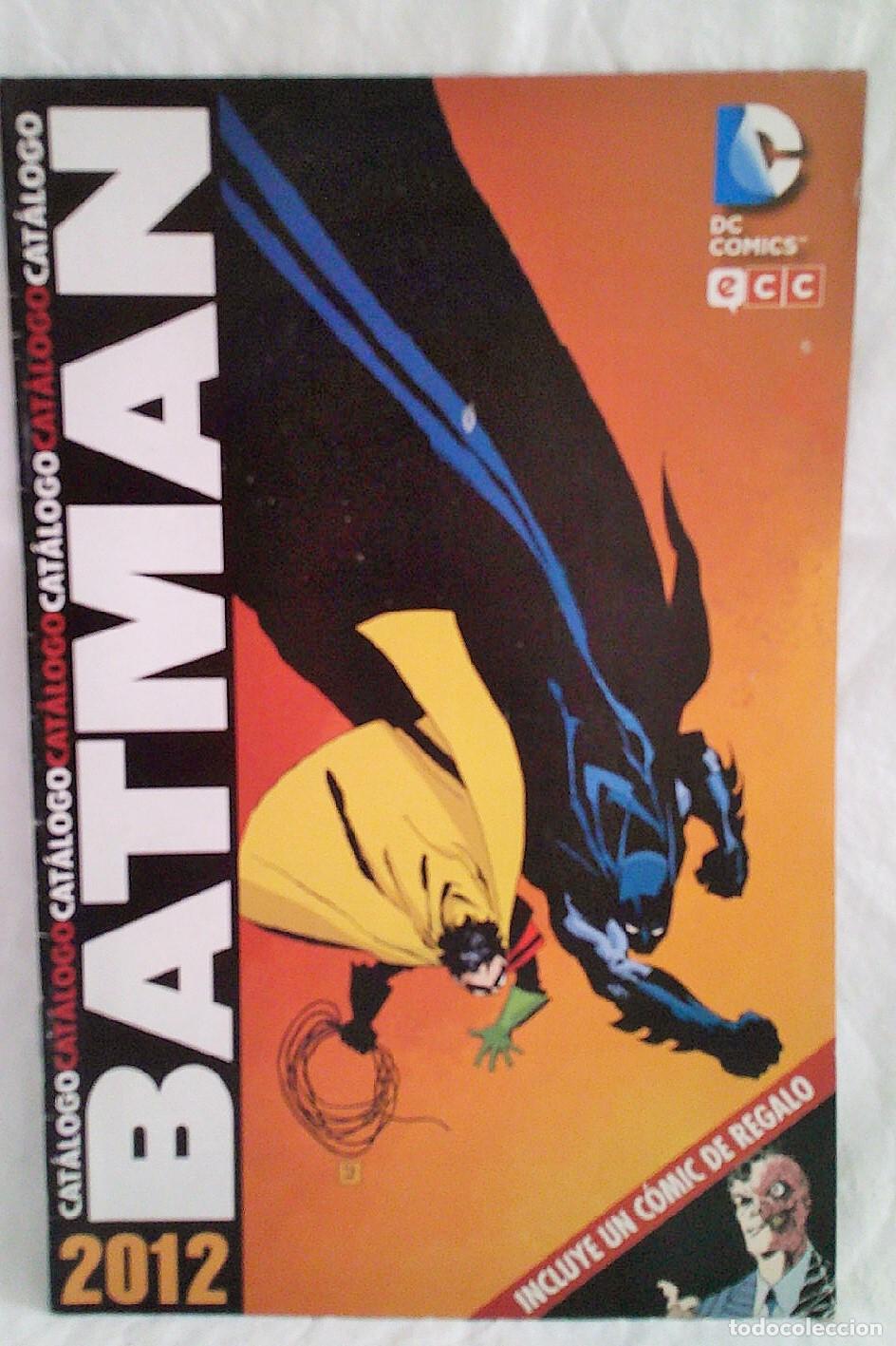 C&oacute;mics: COMIC E13 * CATALOGO BATMAN 2012 ECC - Foto 1