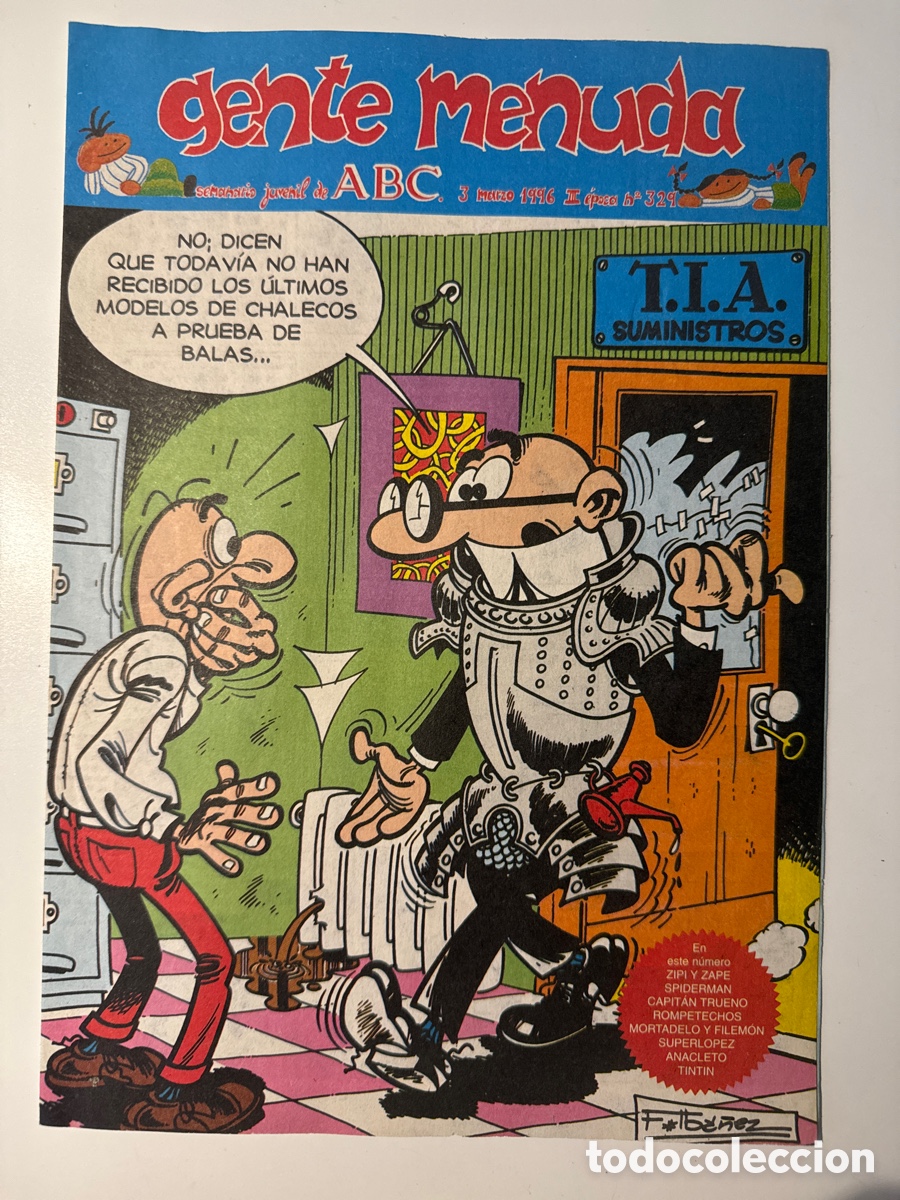 C&oacute;mics: GENTE MENUDA 1996 #329 - Foto 1