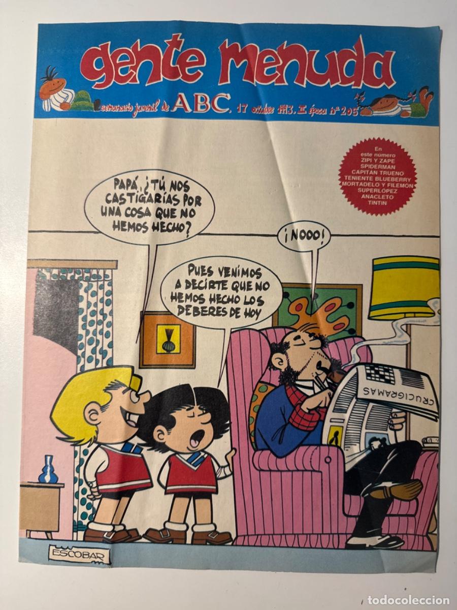 C&oacute;mics: GENTE MENUDA 1993 #205 - Foto 1