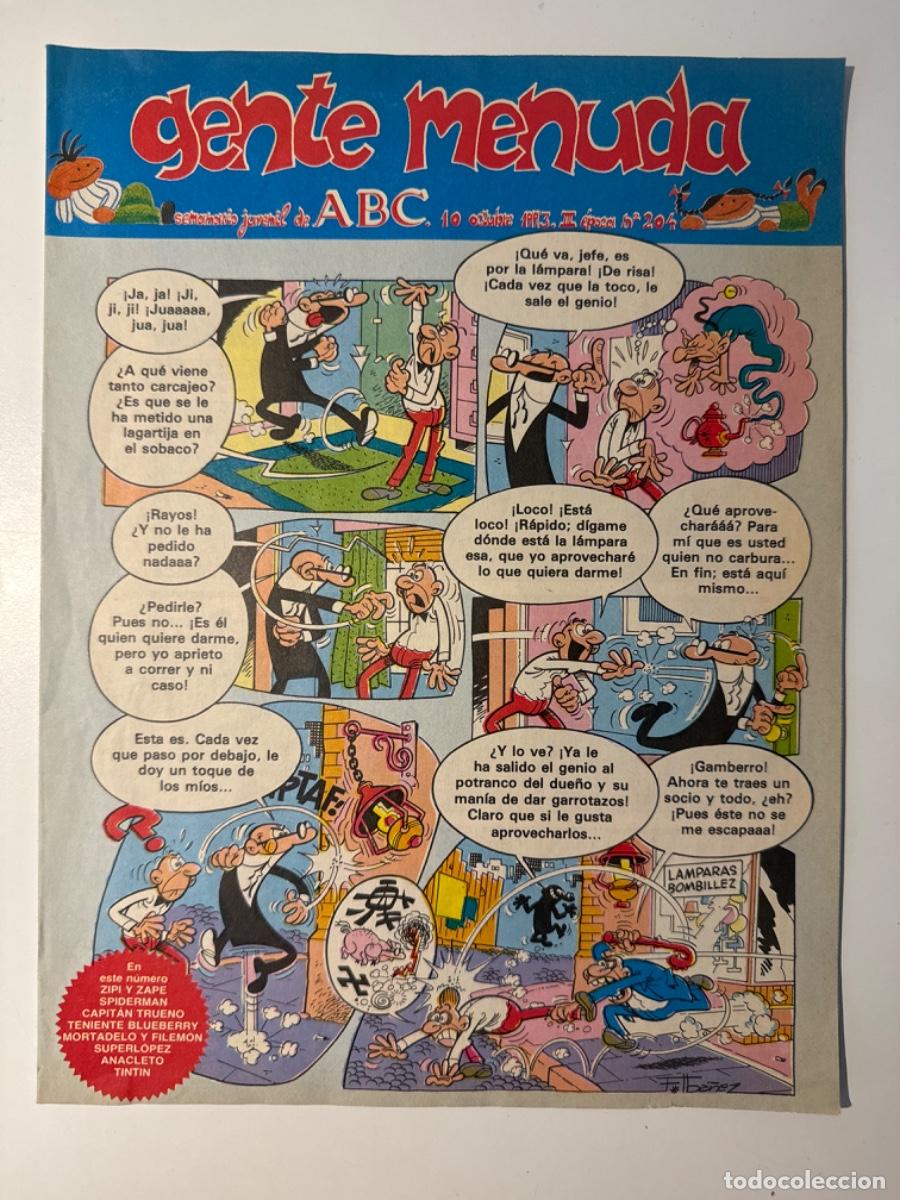 C&oacute;mics: GENTE MENUDA 1993 #204 - Foto 1