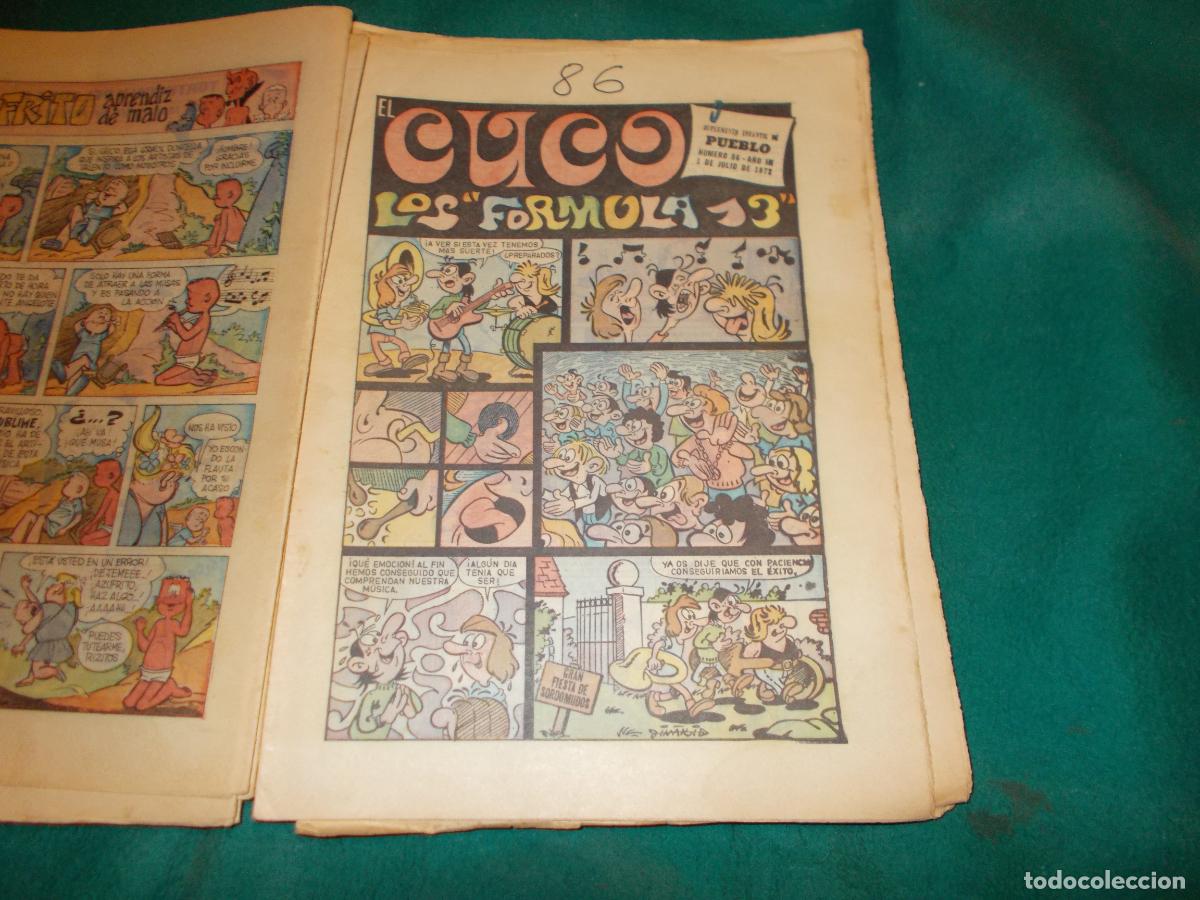 C&oacute;mics: EL CUCO 86 SUPLEMENTO INFANTIL PUEBLO ESTERRAZA - Foto 1