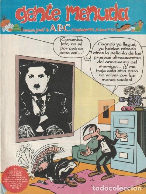 C&oacute;mics: GENTE MENUDA 254 PORTADA ANACLETO - Foto 1