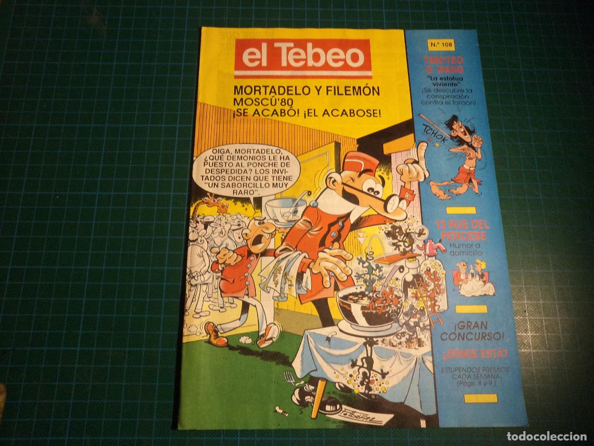 C&oacute;mics: El Tebeo. N&ordm; 108. Suplemento de el Periodico. - Foto 1