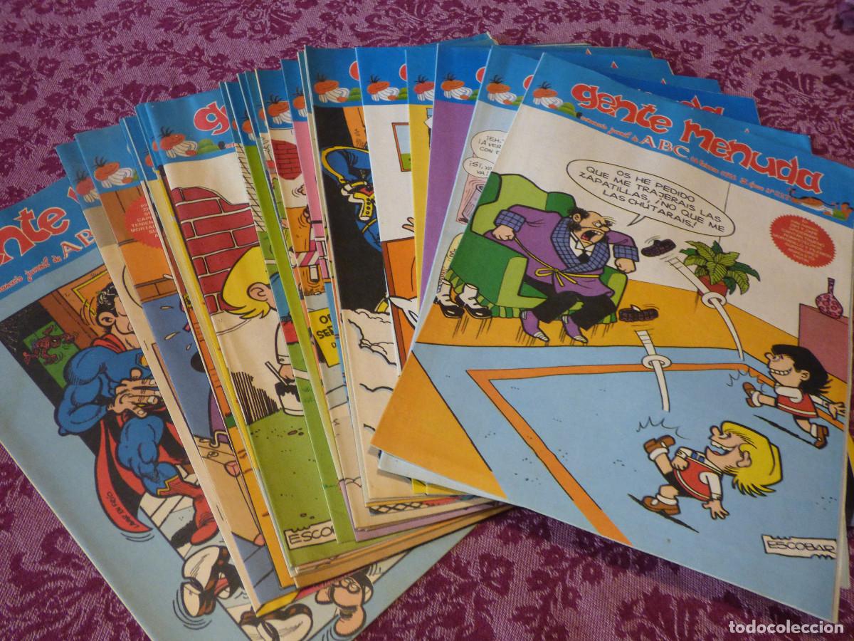 C&oacute;mics: Lote de Gente menuda.Semanario juvenil ABC. - Foto 1