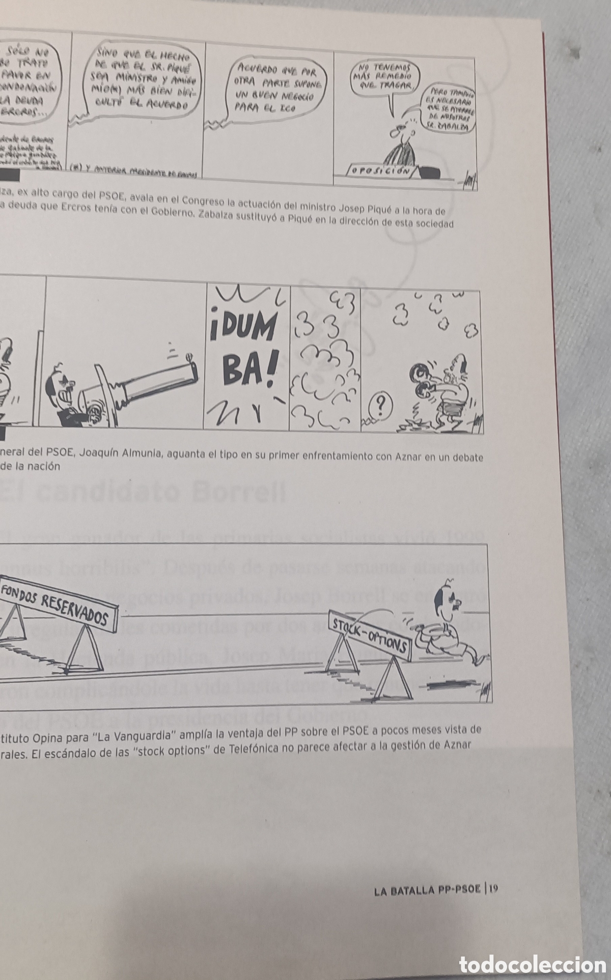 C&oacute;mics: Ninots La pol&iacute;tica de 1999 en tiras - Foto 4