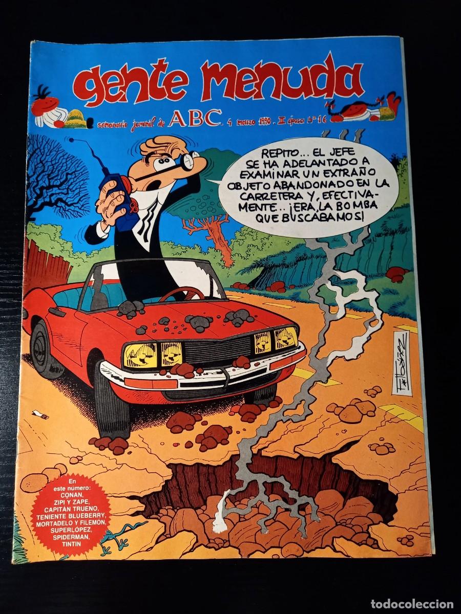 C&oacute;mics: Gente Menuda n&ordm; 16 (Semanario Juvenil de ABC) - Foto 1