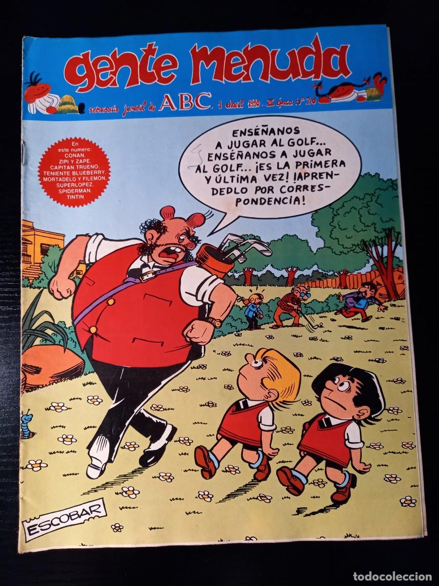 C&oacute;mics: Gente Menuda n&ordm; 20 (Semanario Juvenil de ABC) - Foto 1