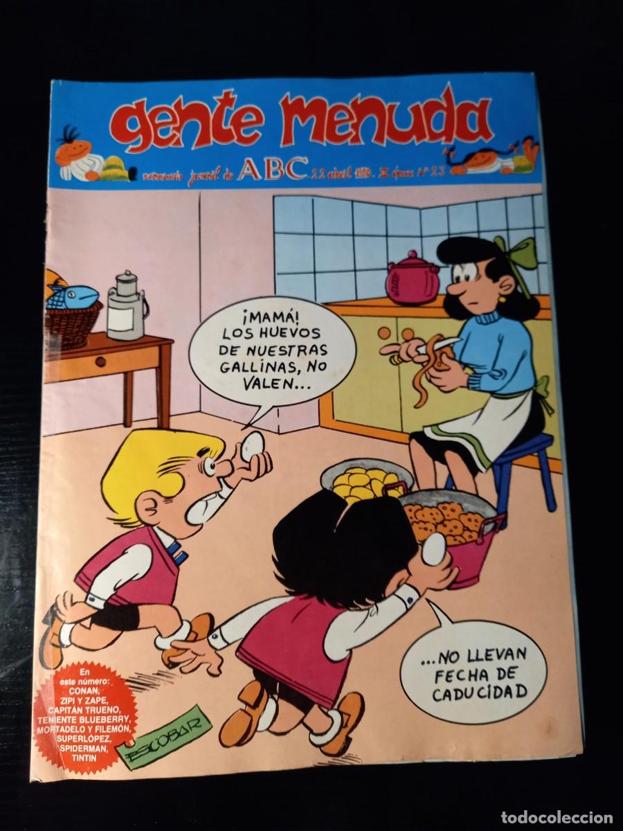 C&oacute;mics: Gente Menuda n&ordm; 23 (Semanario Juvenil de ABC) - Foto 1