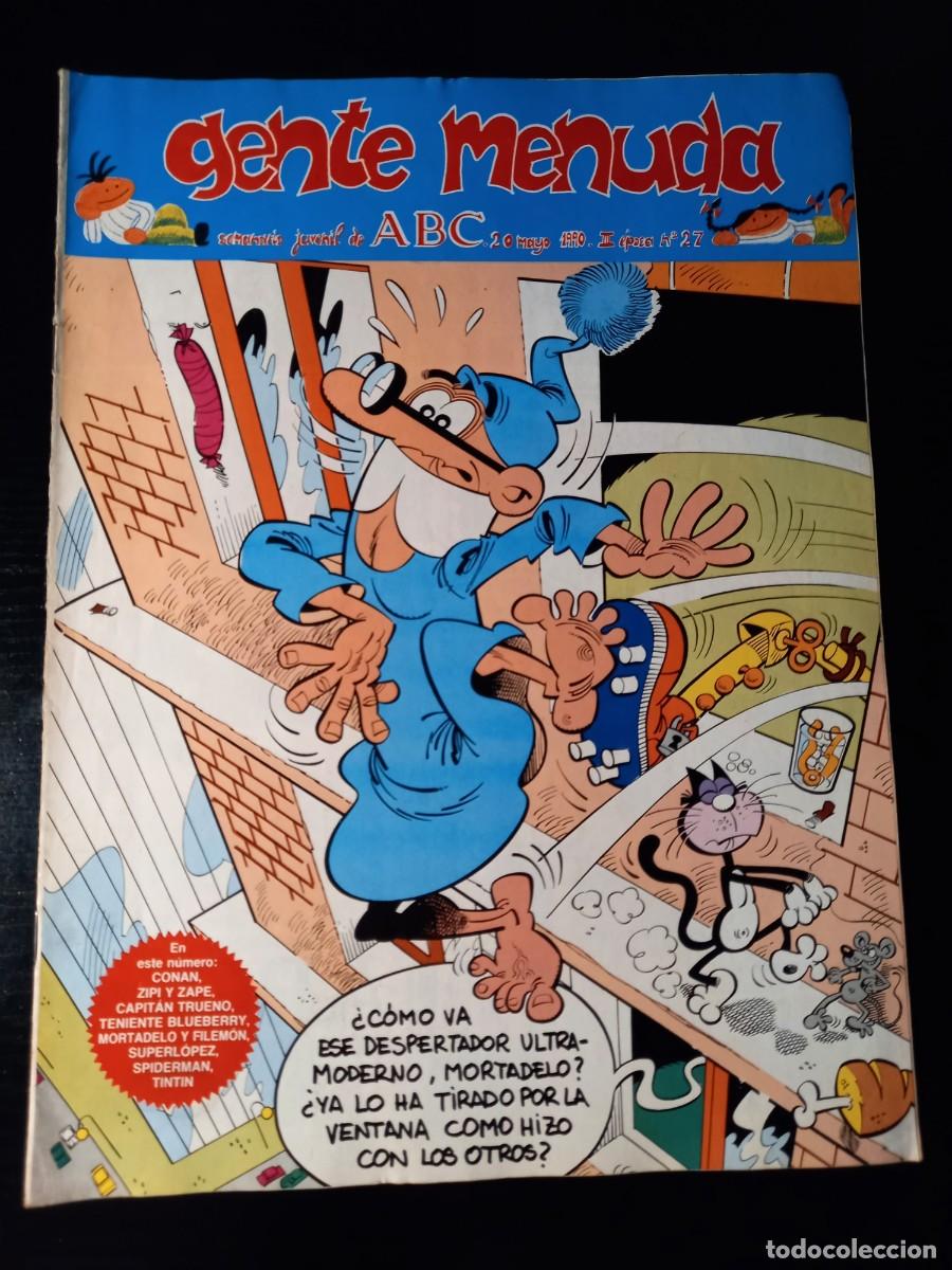 C&oacute;mics: Gente Menuda n&ordm; 27 (Semanario Juvenil de ABC) - Foto 1