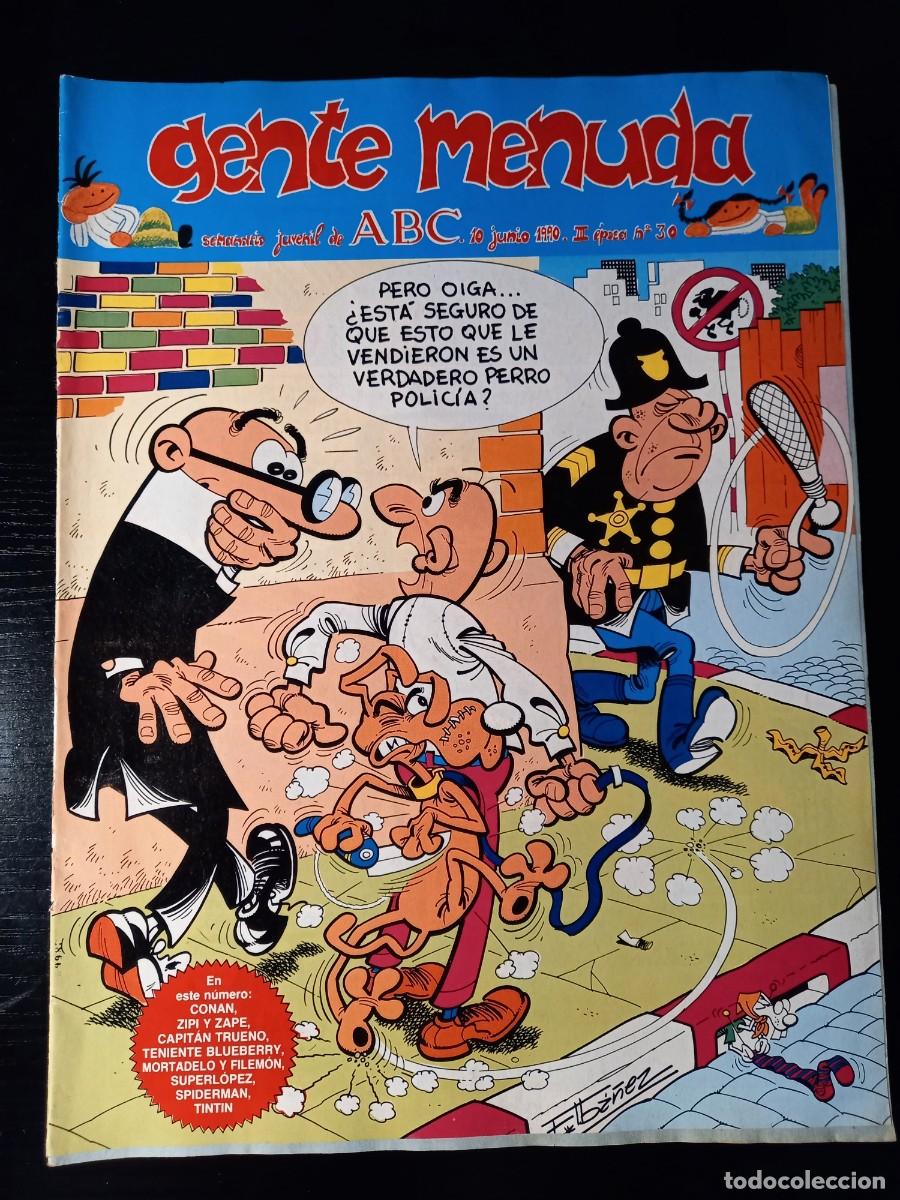 C&oacute;mics: Gente Menuda n&ordm; 30 (Semanario Juvenil de ABC) - Foto 1