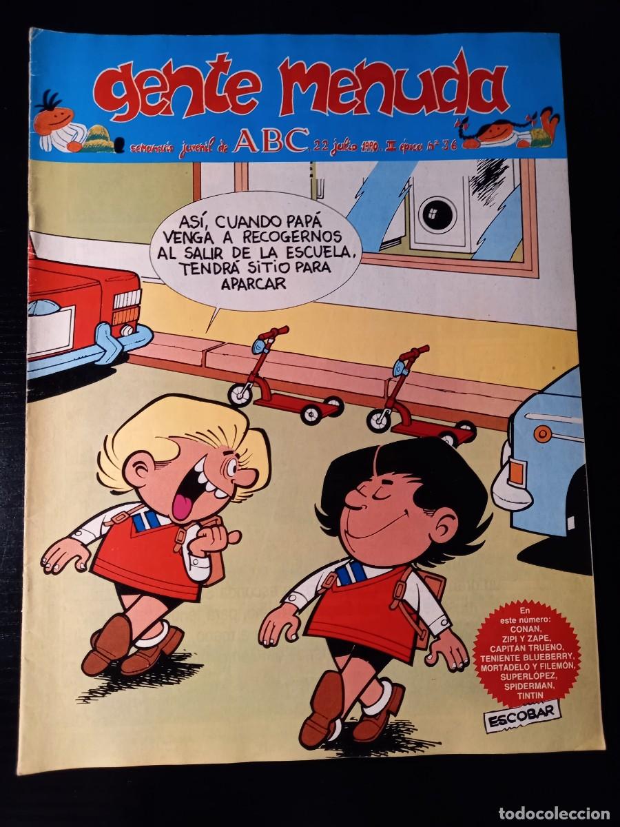 C&oacute;mics: Gente Menuda n&ordm; 36 (Semanario Juvenil de ABC) - Foto 1